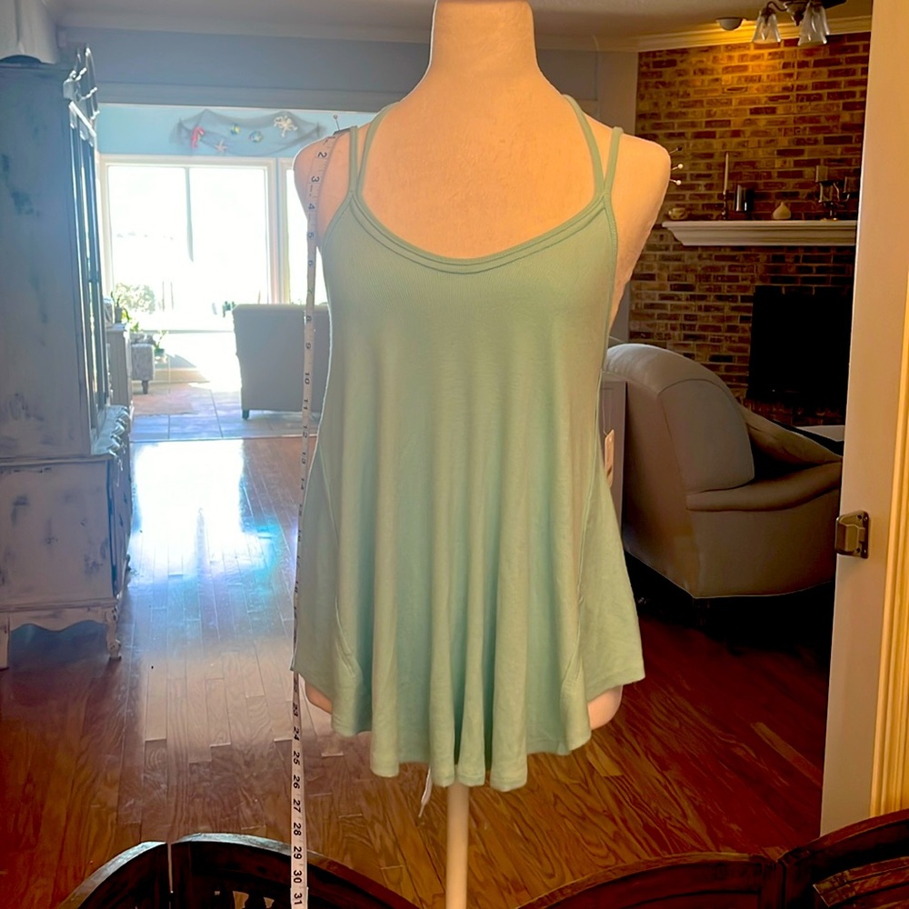 Beautiful light blue Free People tank top